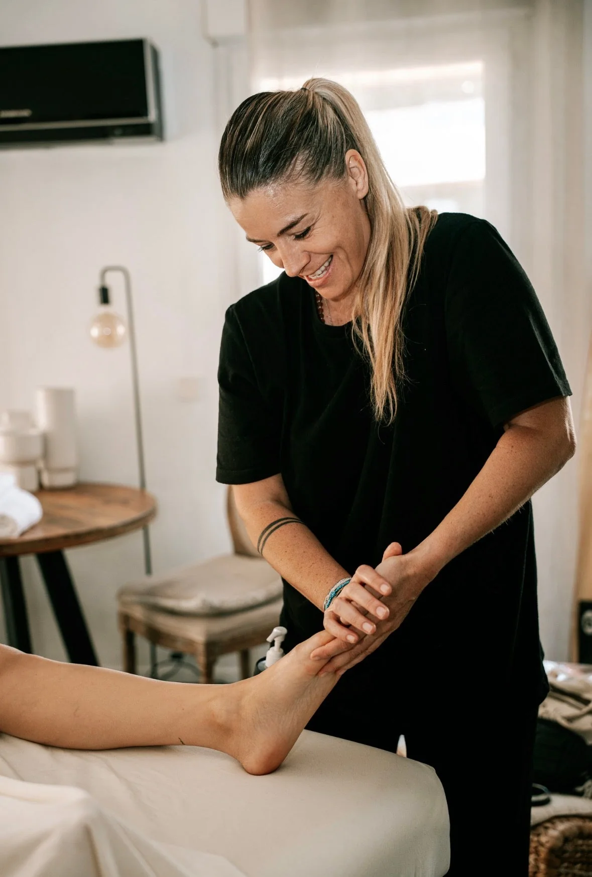 Séance de massage bien-être à Biot